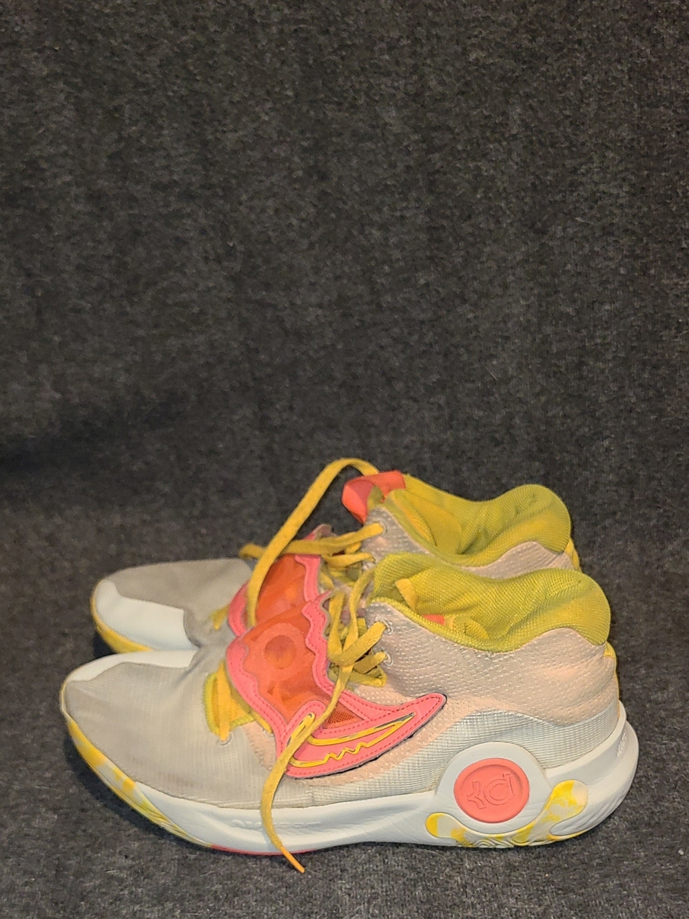 Nike KD Trey 5 X Basketball Shoes Size 12 DD9538-100 Laser Orange Hot Punch